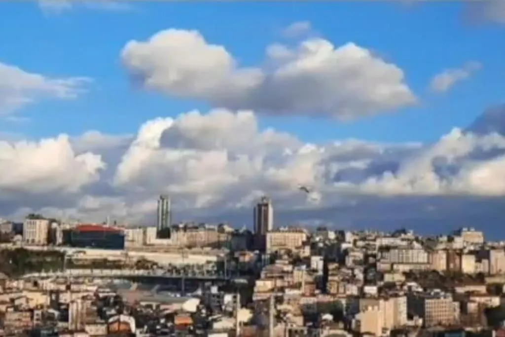 Deniz Manzarasi, Marti Sesleri Esliginde Istanbul Apartment