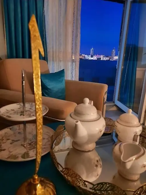 Deniz Manzarasi, Marti Sesleri Esliginde Istanbul Apartment